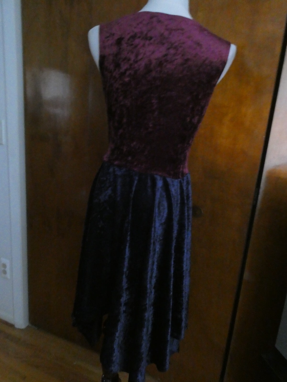 California Costume Collections Navy/Burgundy Halloween Dress Size Adult Large