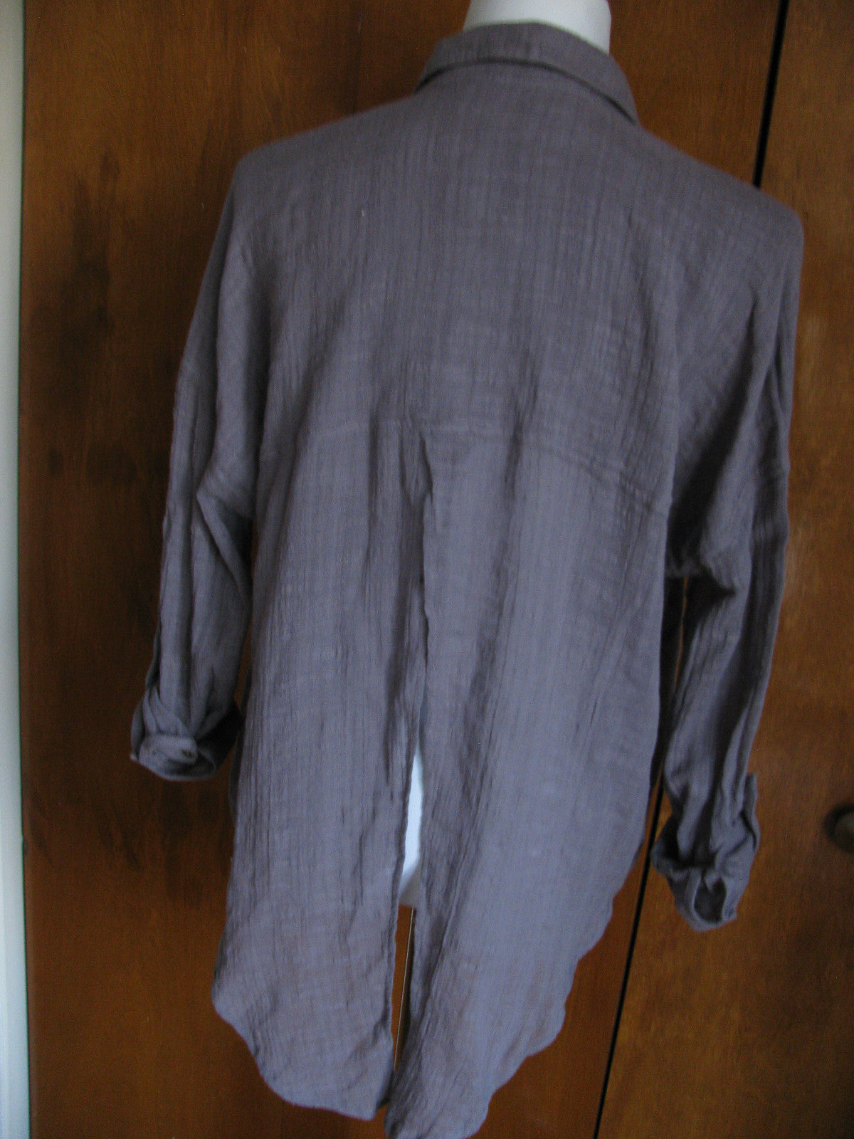 Free People women’s pewter cotton top New