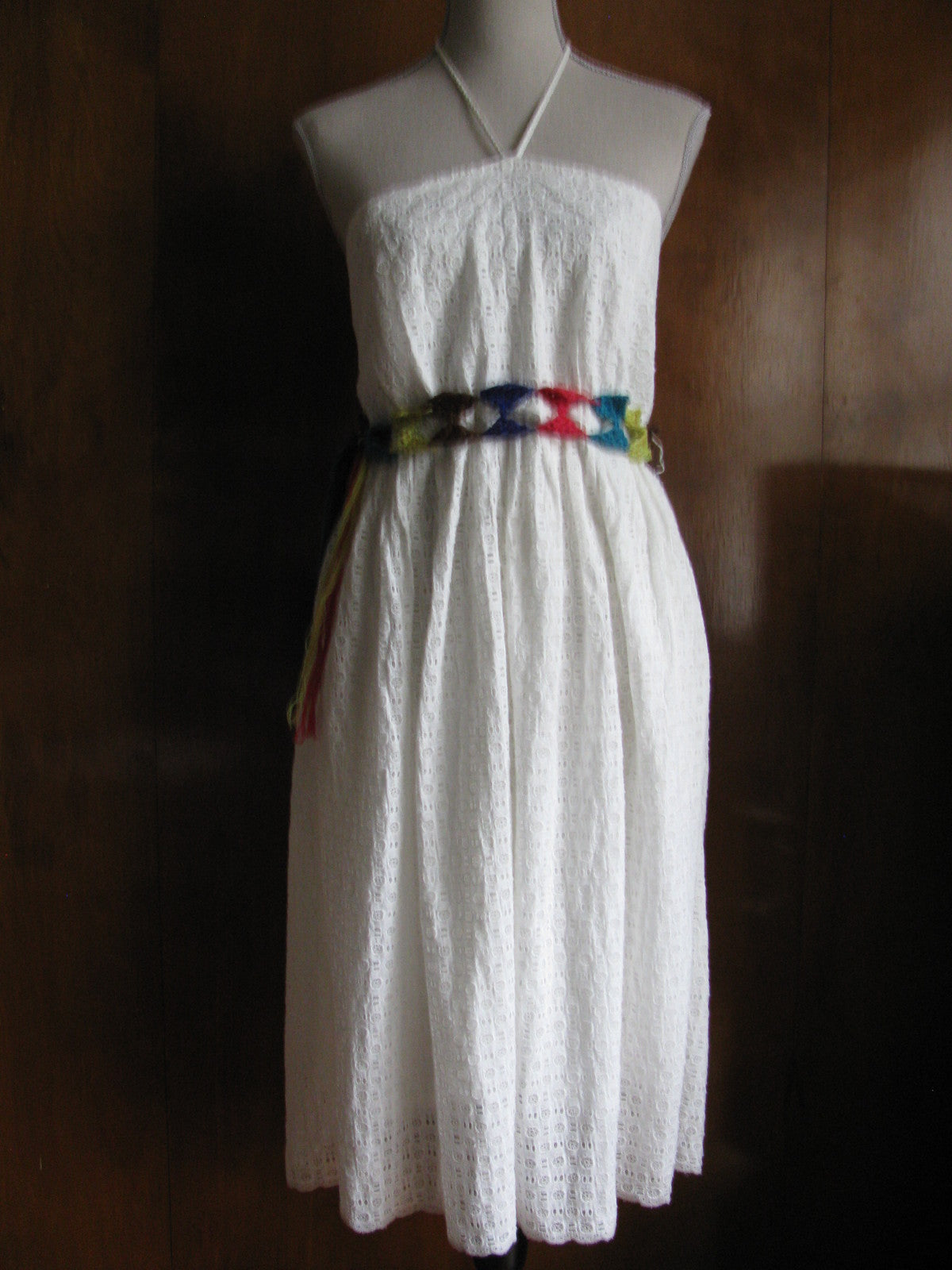 Anthropologie HD In Paris Women White Dress 