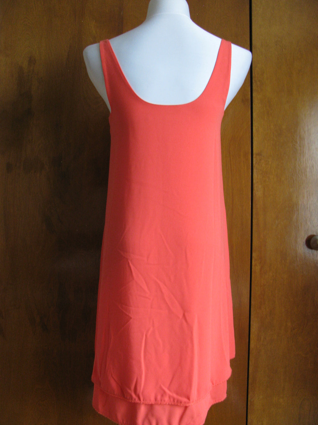 Rachel Rachel Roy women's red lined layer mini summer dress Size Xsmall 