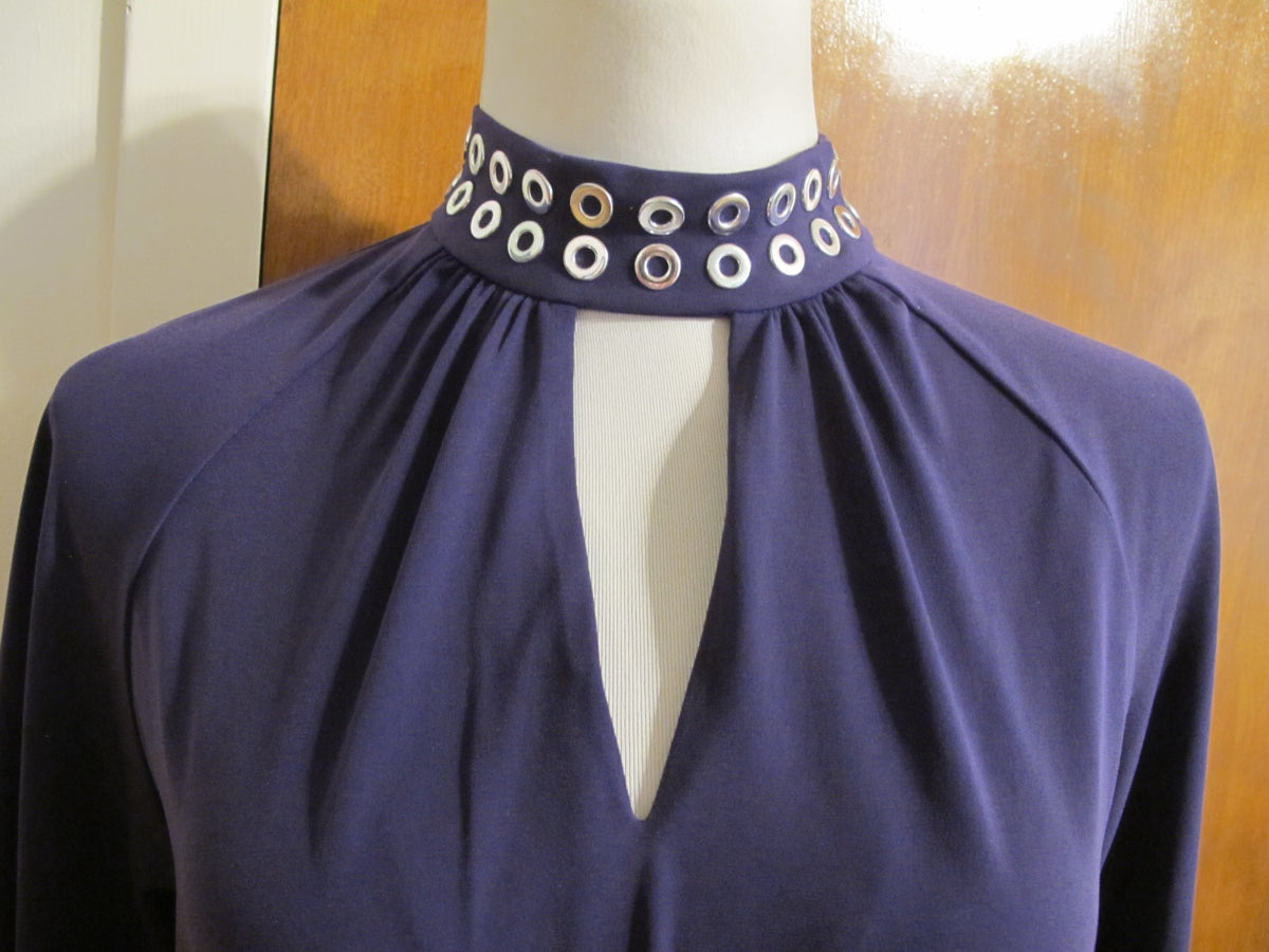 Michael Kors women’s purple detailed top size Medium New