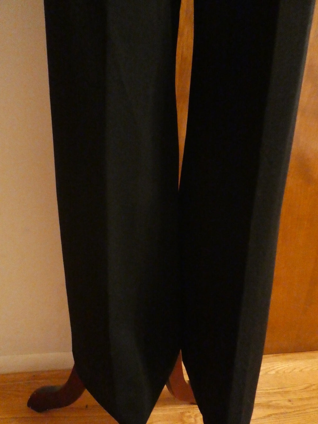 Tahari Arthur S. Levine women's g black full lined dress pants wide leg size 14