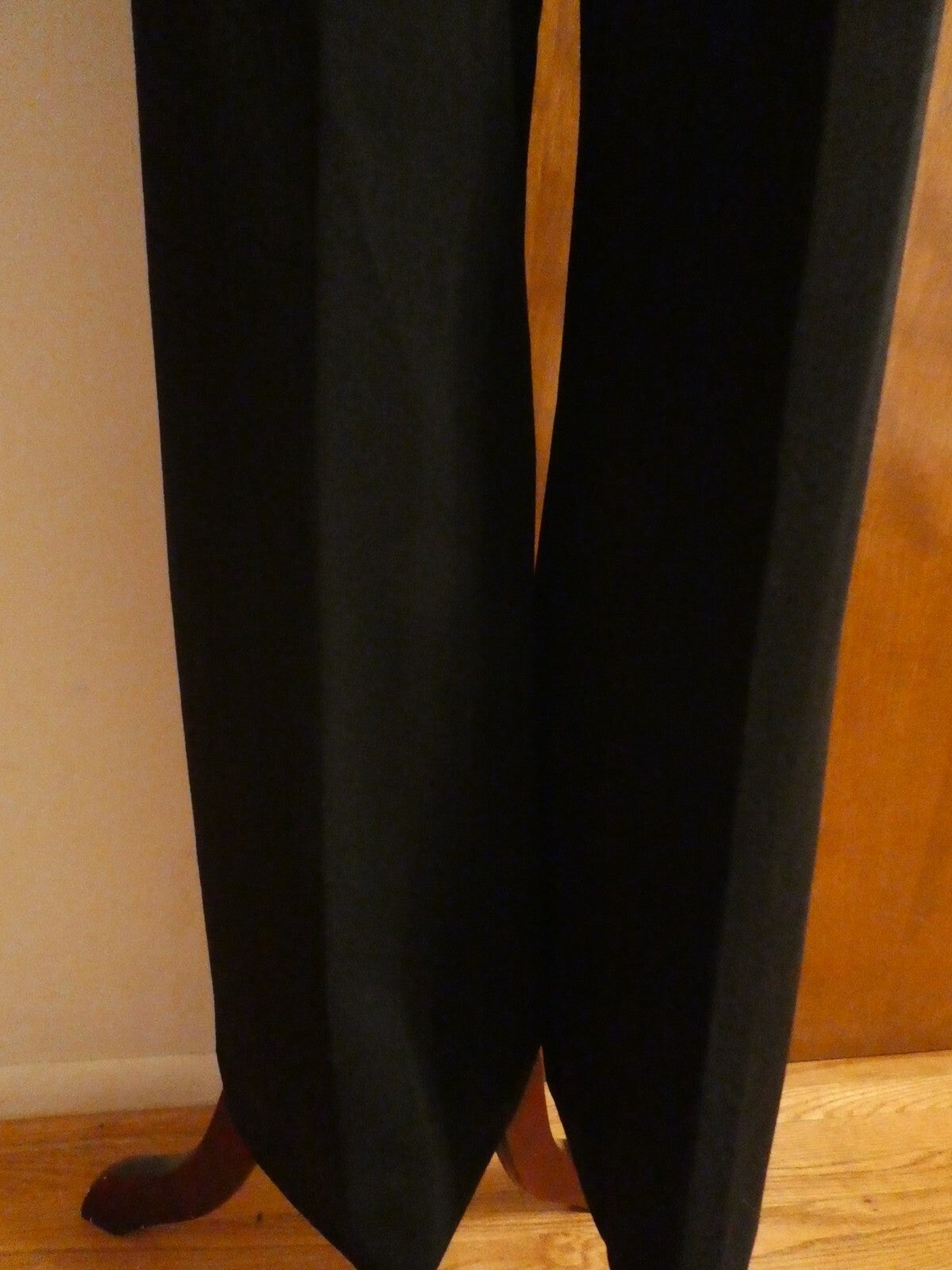 Tahari Arthur S. Levine women's g black full lined dress pants wide leg size 14