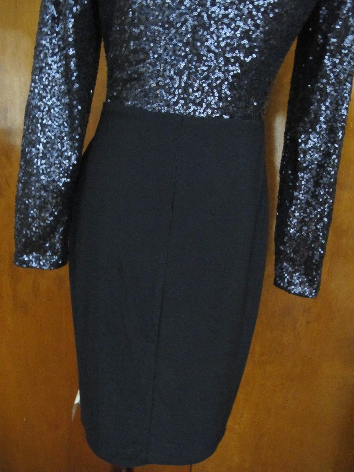 Ralph Lauren women's navy sequin sparked evening dress