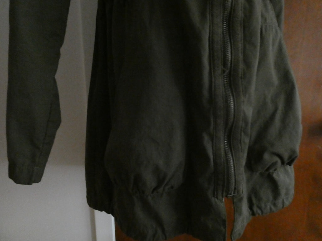 Mossimo Supply Co Women’s Olive Green Water Resistant Hood Jacket Size Small