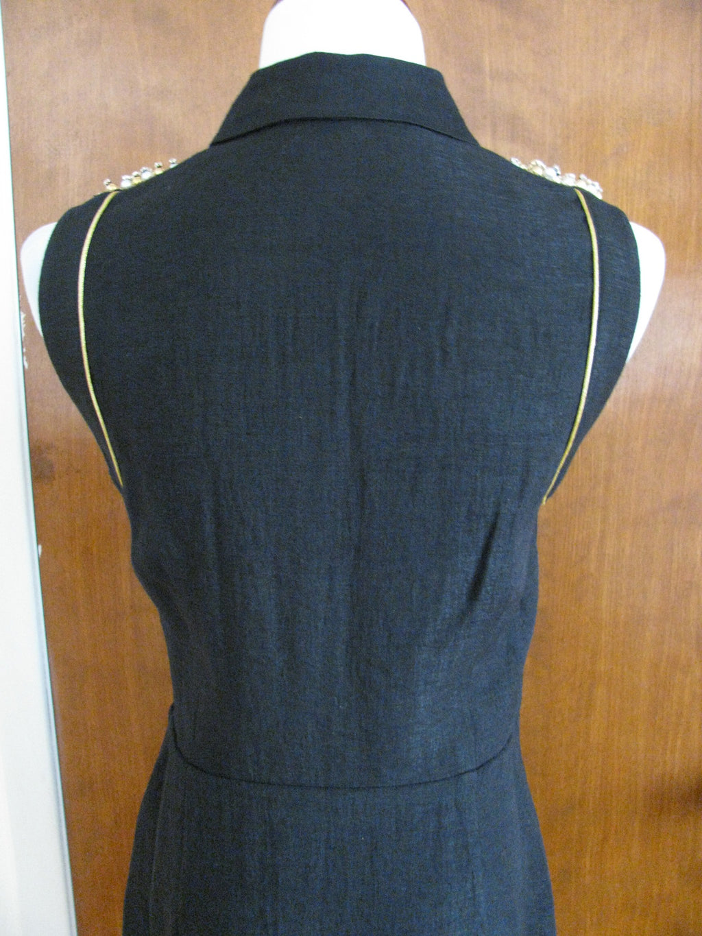 Rachel Roy Women’s Black Evening Beaded Cutout Dress Size 6 NWT