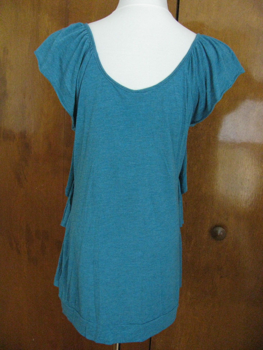 Buffalo David Britton women's green  tunic top XLarge  NWT fits Large