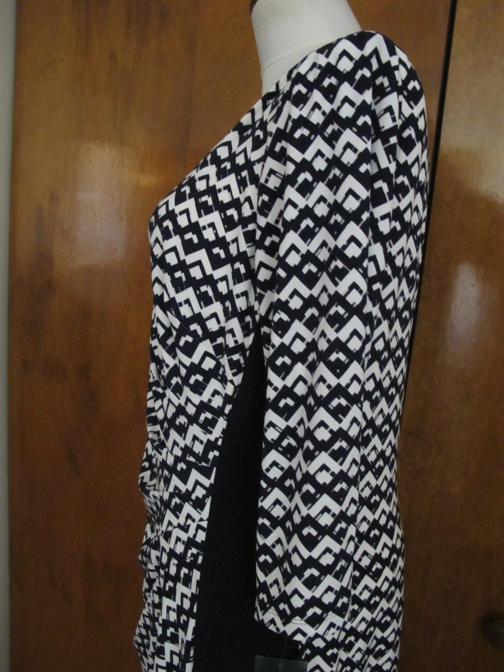 Ralph Lauren women's navy white detailed evening new dress Size 16