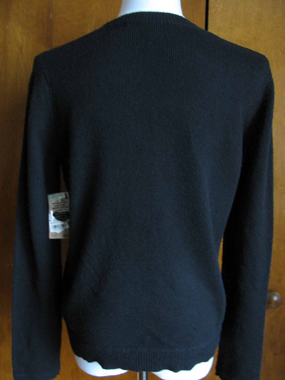 Rachel Roy Women's Black Detailed  Sweater Large New