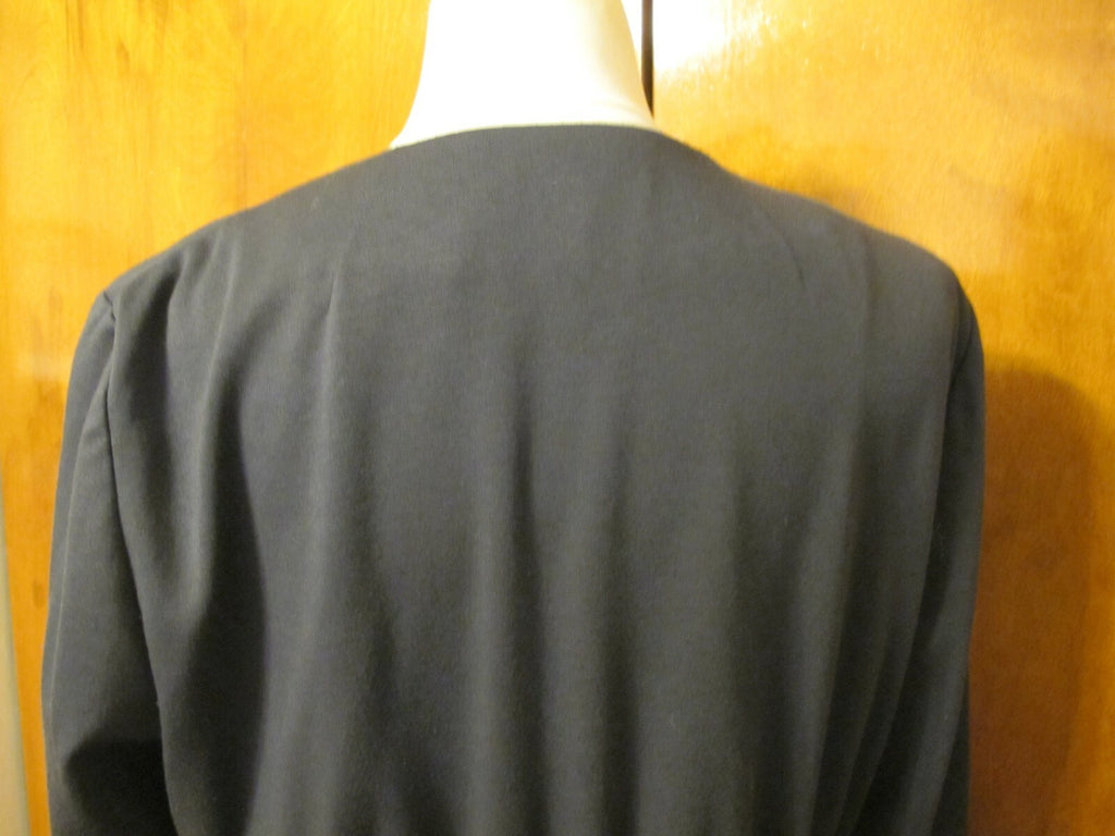 Tahari Women’s Black Long Blazer Jacket Large