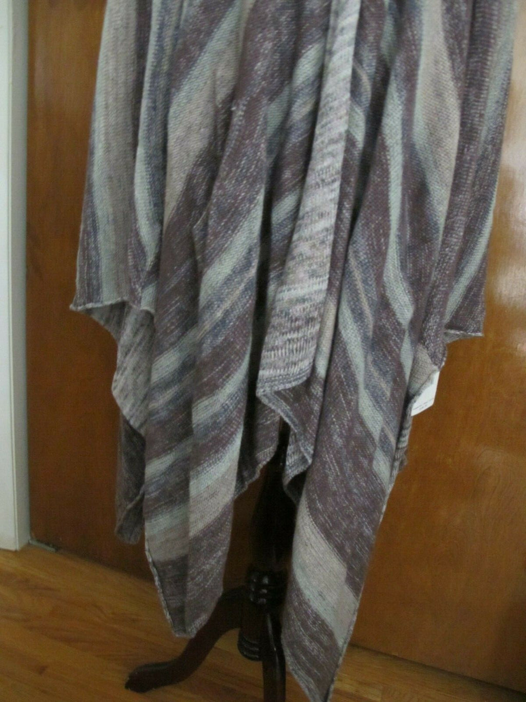 Free People Women’s Neutral Combo Long Poncho Cardigan Size Large 