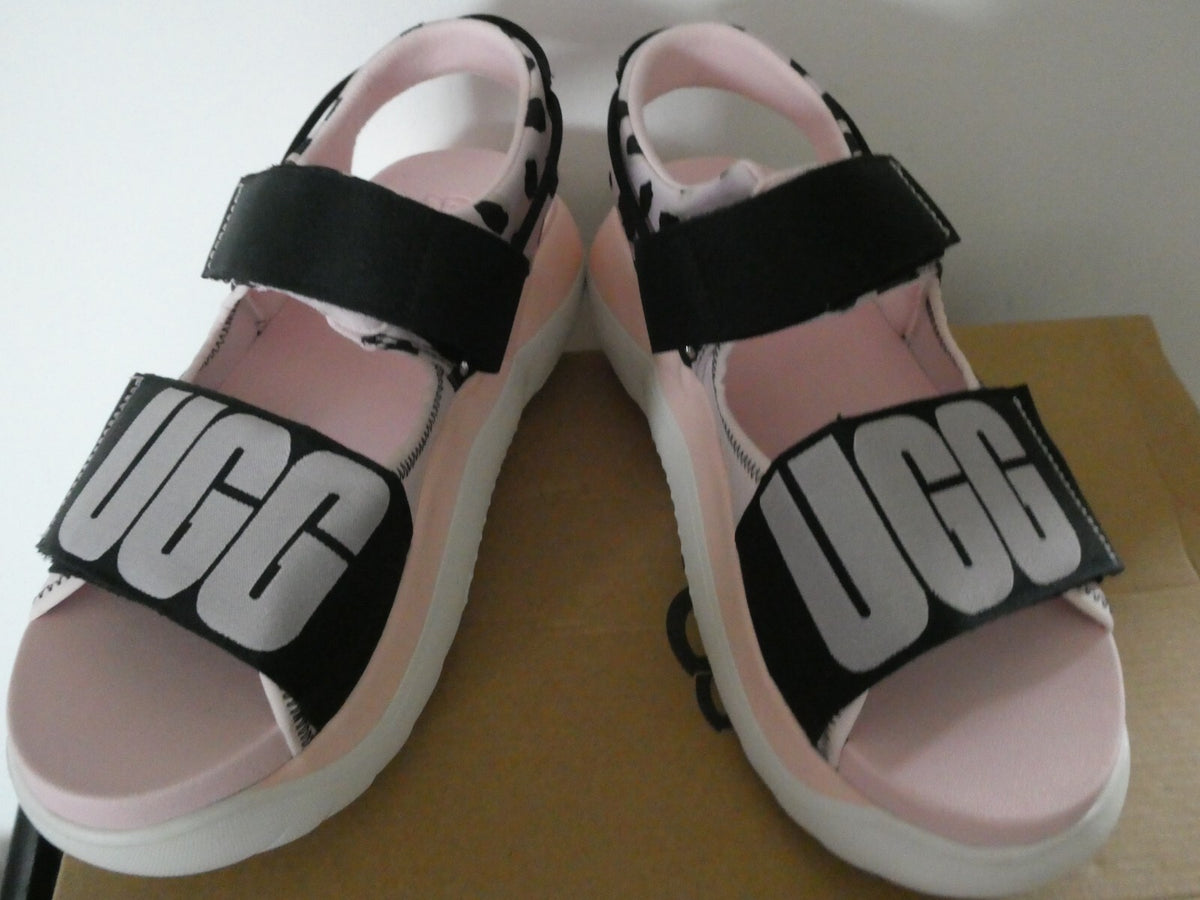UGG WOMEN LA CLOUD CHEETAH PRINT PLATFORM SANDALS, US 11 EUR 42 STYLE# 1126951