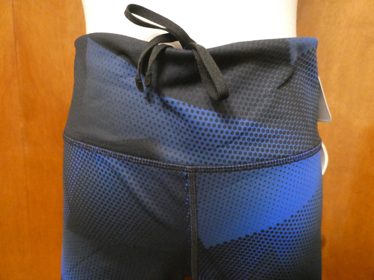 GapFit G Fast Capri Women’s Active Regular Rice Leggings Navy Blue Xlarge