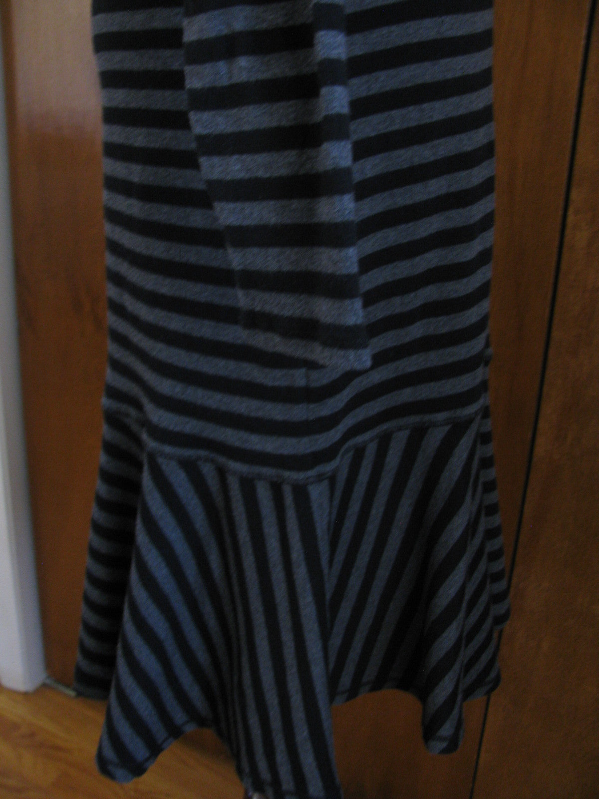 Lauren Jeans CO Women's black gray turtleneck dress size Medium 
