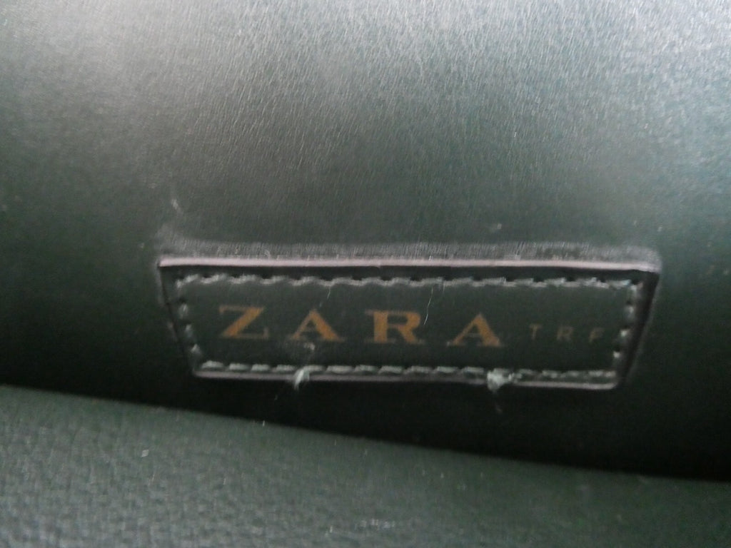 ZARA Women’s Crossbody Green Detailed 2 compartments Small Purse Handbag