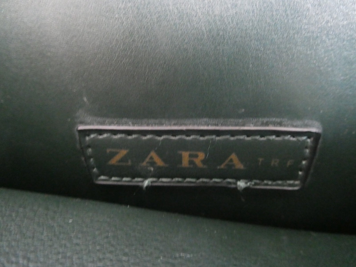ZARA Women’s Crossbody Green Detailed 2 compartments Small Purse Handbag