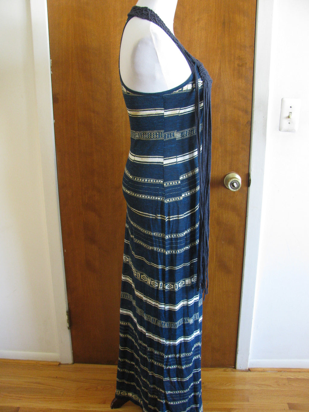 Denim & Supply Ralph Lauren women’s multi color cotton maxi dress size small 