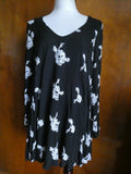 Free People Emma Embroidered Lined Soft Cotton Swing Dress Size Medium