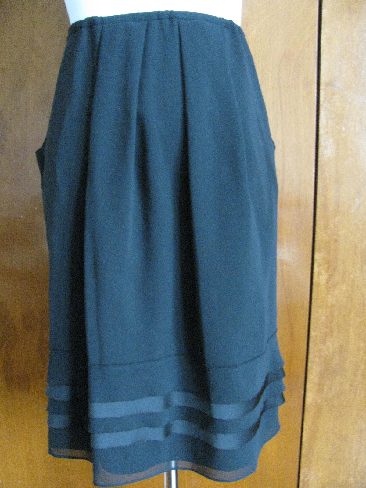  Nine West women's lined black skirt size 14 
