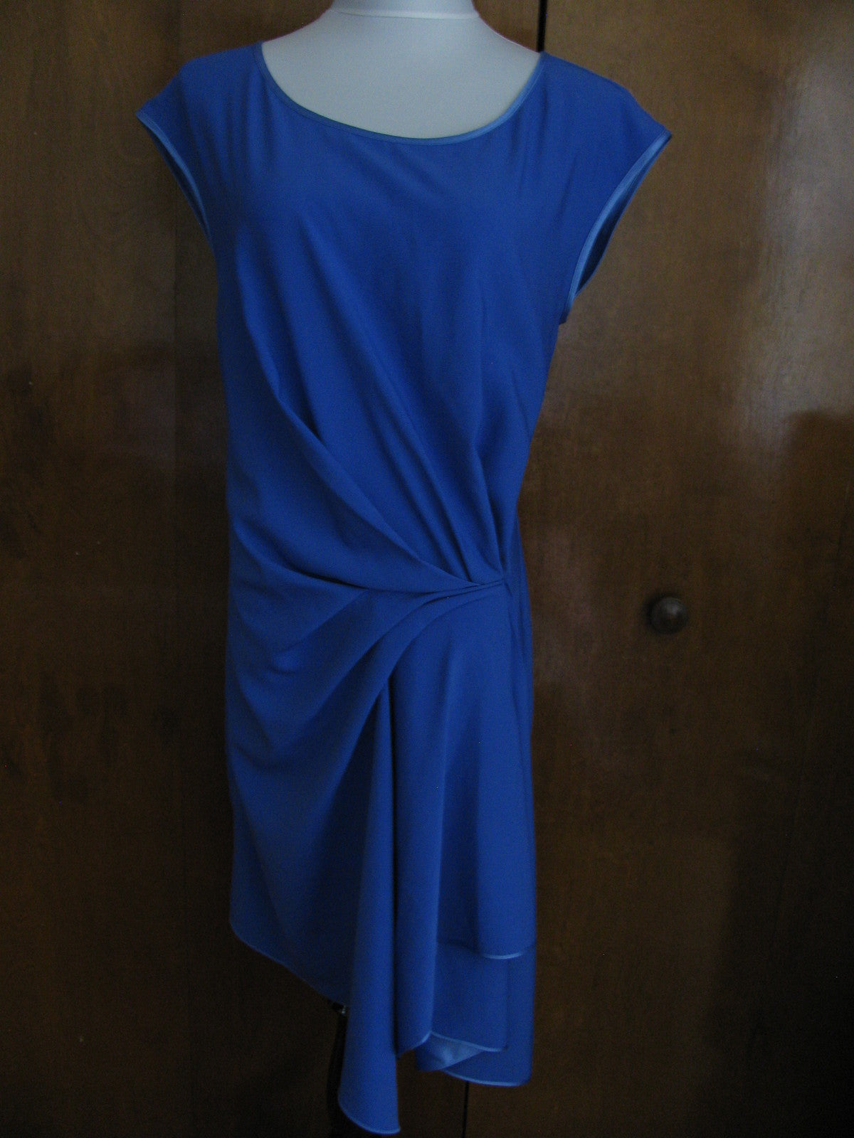 Rachel Roy women's stylish detailed blue dress size Xlarge 