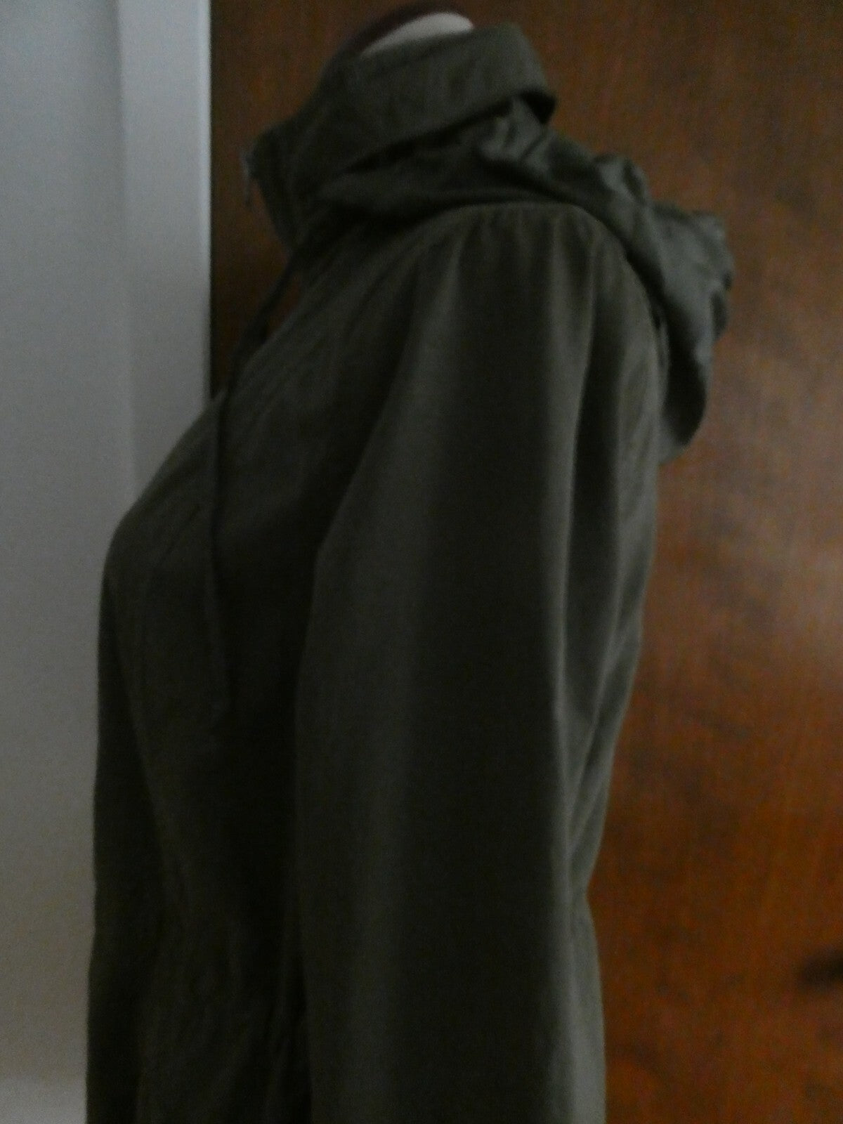 Mossimo Supply Co Women’s Olive Green Water Resistant Hood Jacket Size Small