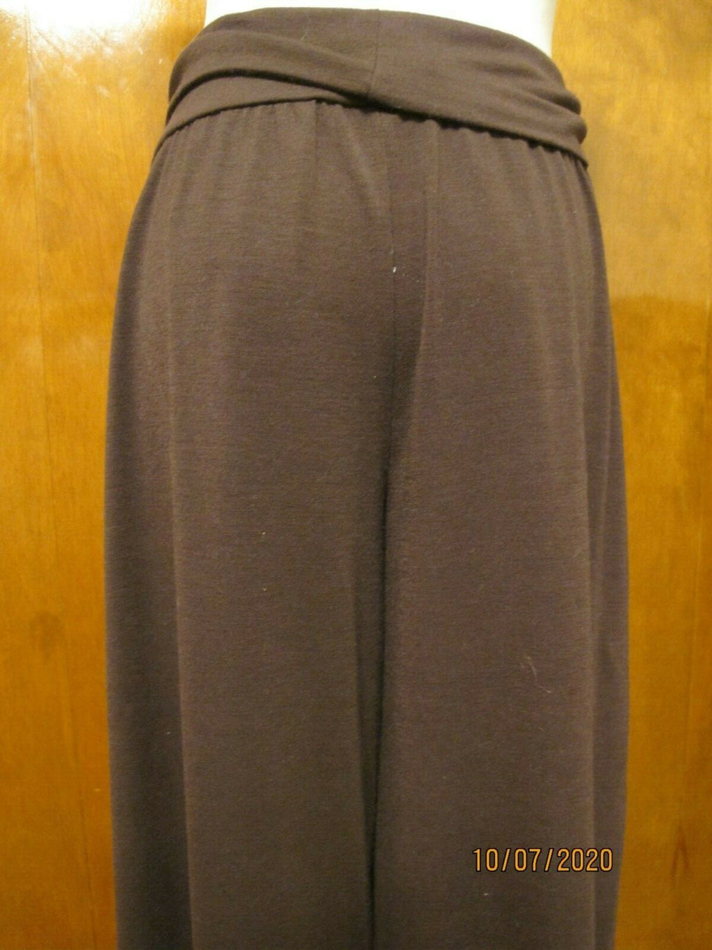 Sunny Leigh Women Brown Casual Pants Large