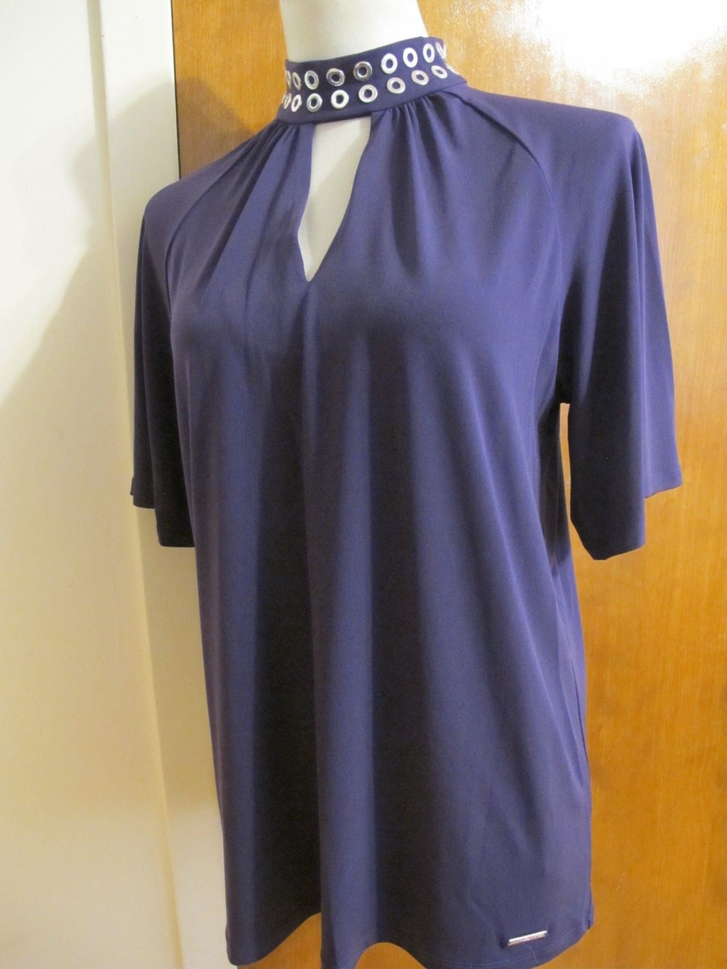 Michael Kors women’s purple detailed top size Medium New