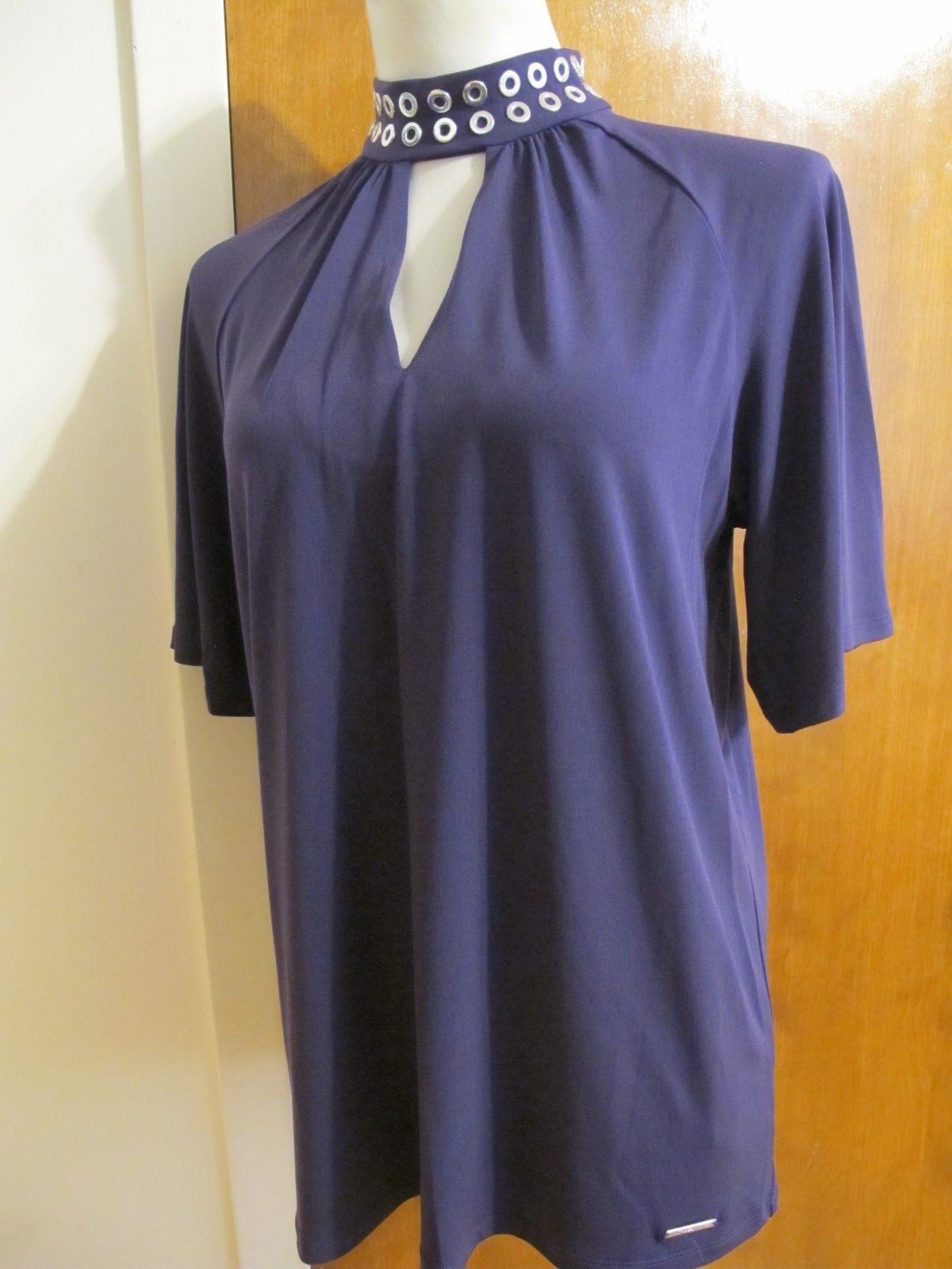 Michael Kors women’s purple detailed top size Medium New