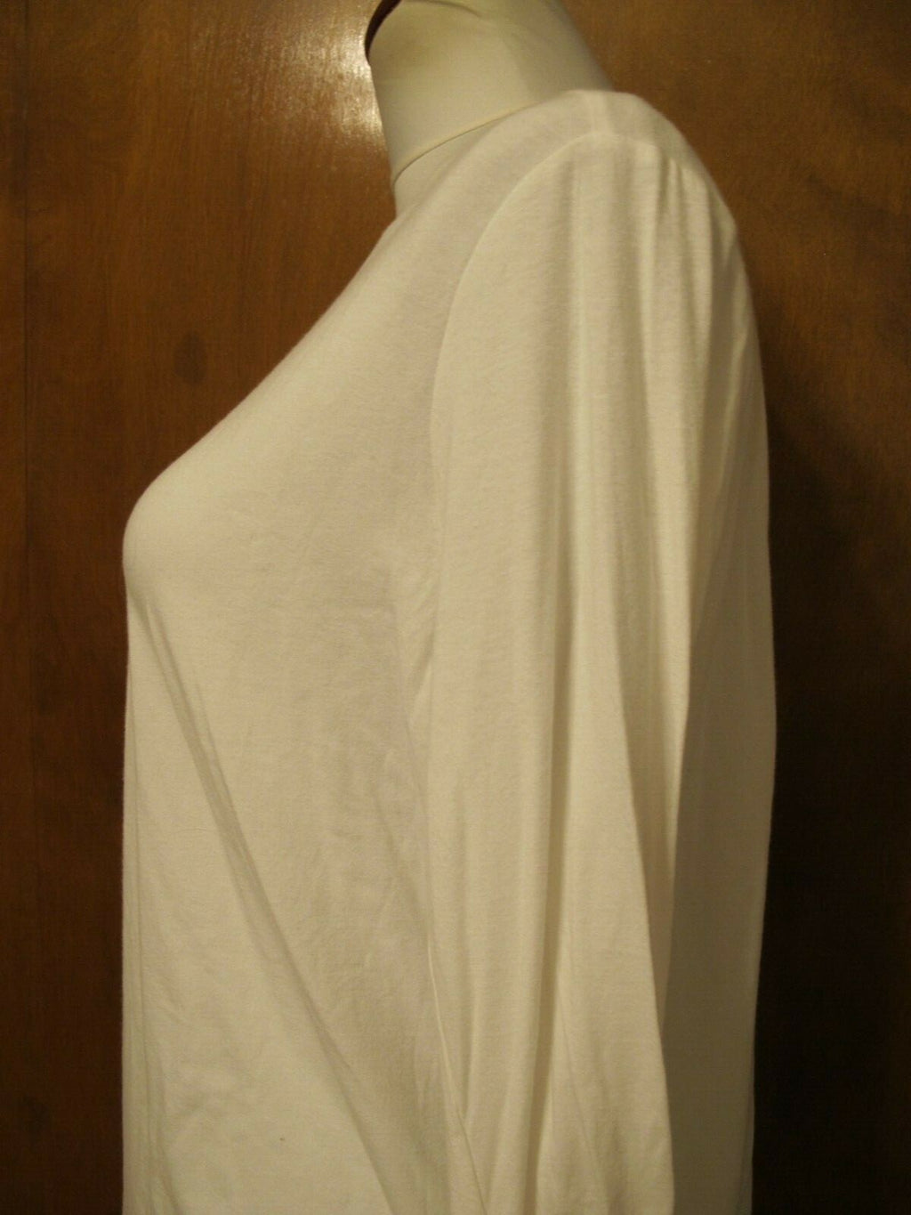GapFit women's white tunic very soft cotton top size Large 