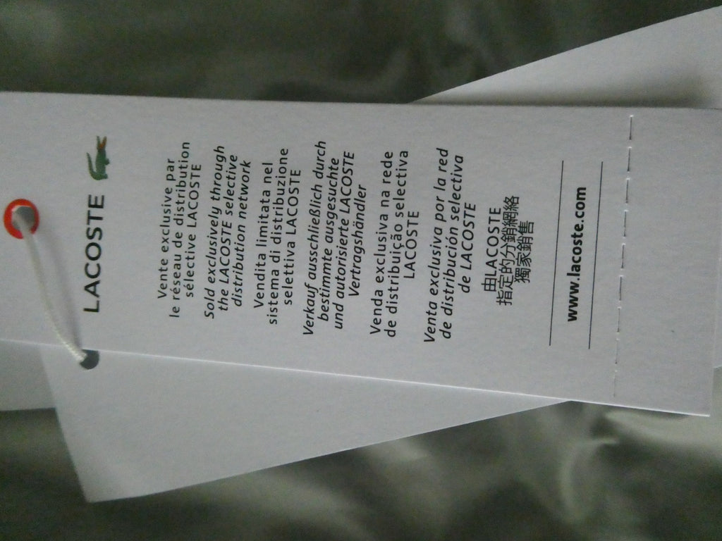Lacoste Men’s Reversible Down Puffer Jacket XL 2XL Black Gray Hooded NWT $450