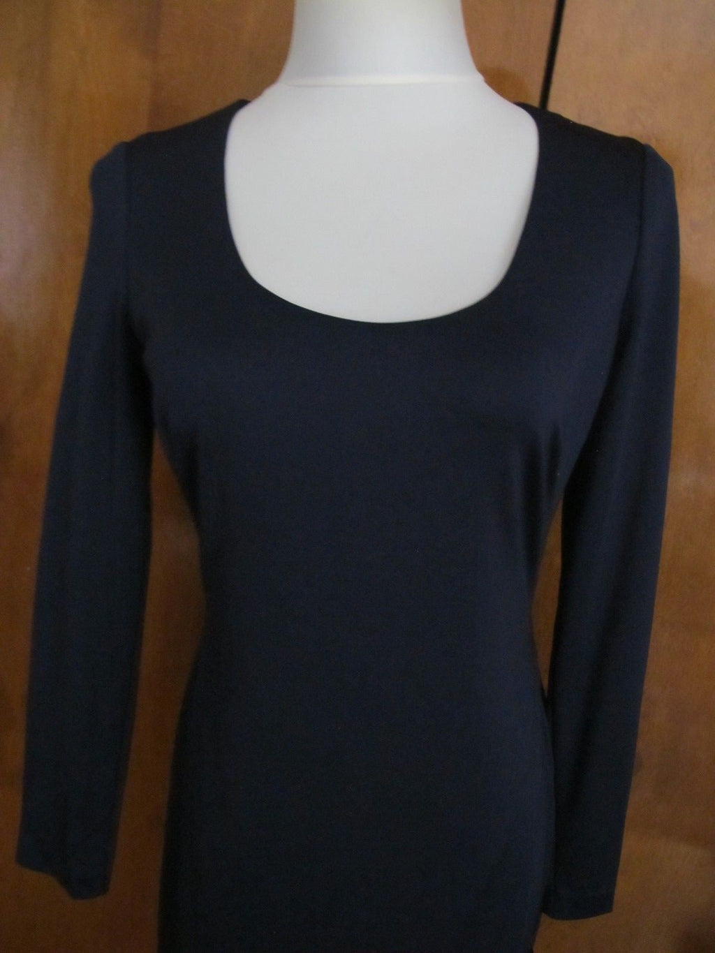 Ralph Lauren women's navy evening lined classic dress New