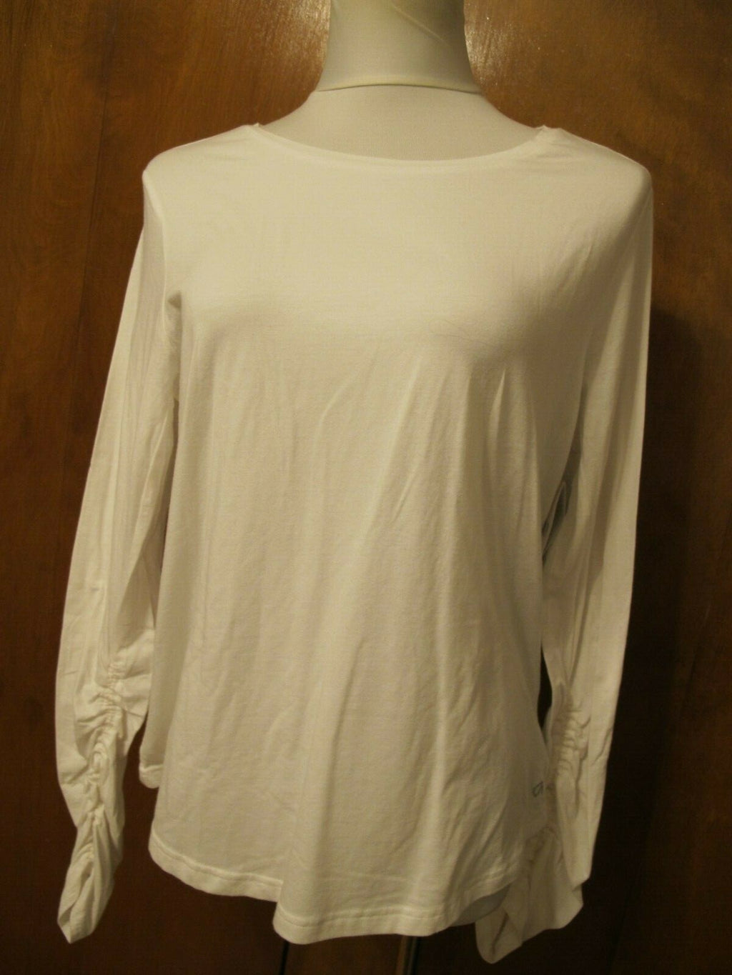 GapFit women's white tunic very soft cotton top size Large 