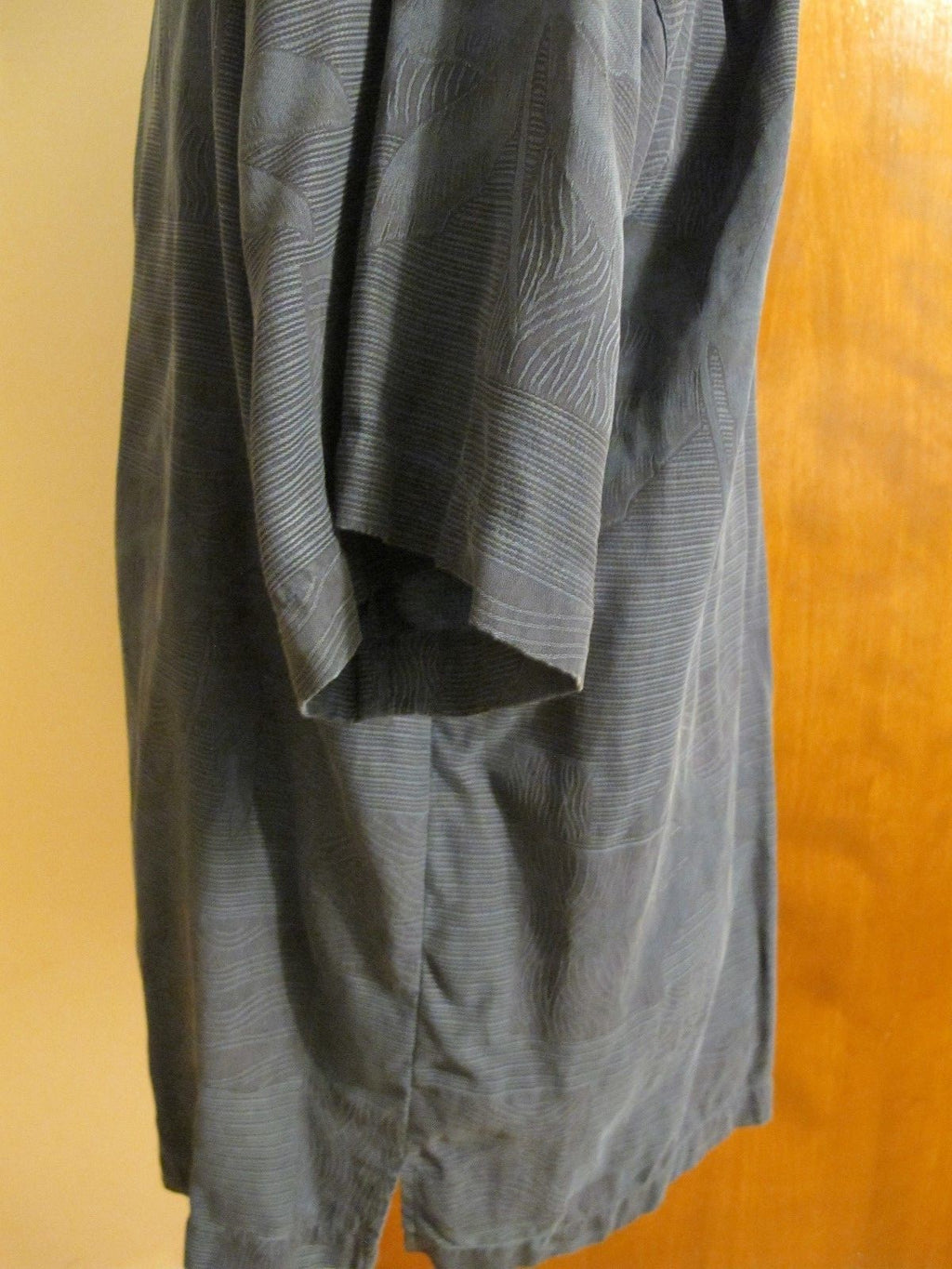Tommy Bahama Men's Summer Silk Multi Color Blue Black Shirt Size Large 