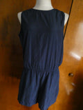 Gap Women's Navy Lined Romper Jumpsuit Size Large