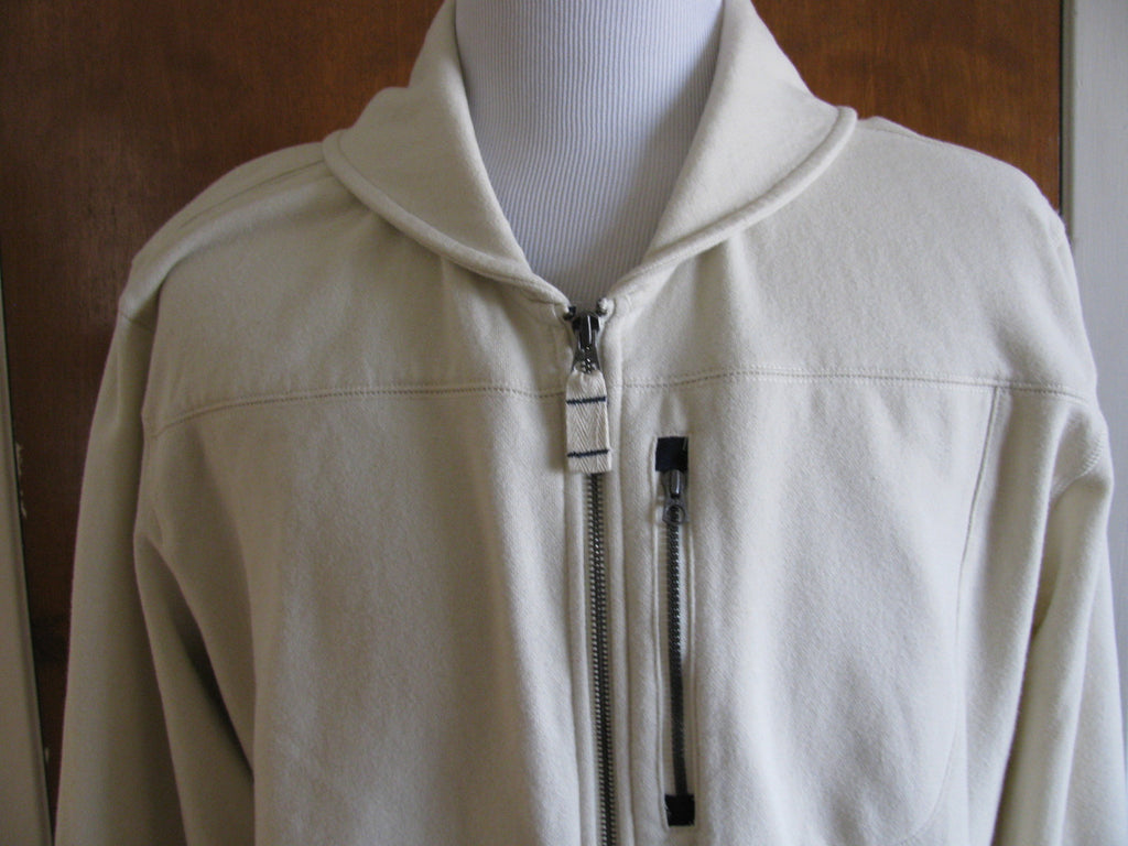 Nautica Jeans men's bone white seasonal cotton polyester color pullover XXL New 