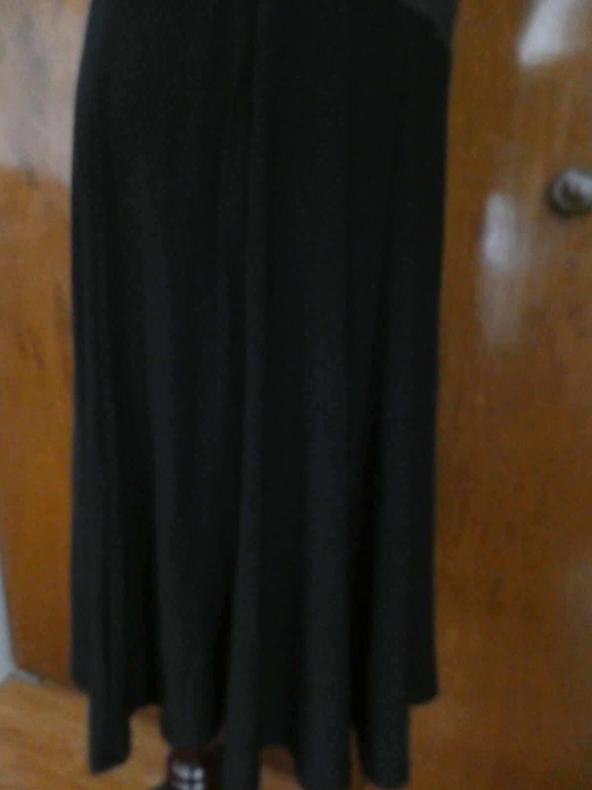 Ralph Lauren women’s black elegant neck Jersey evening dress