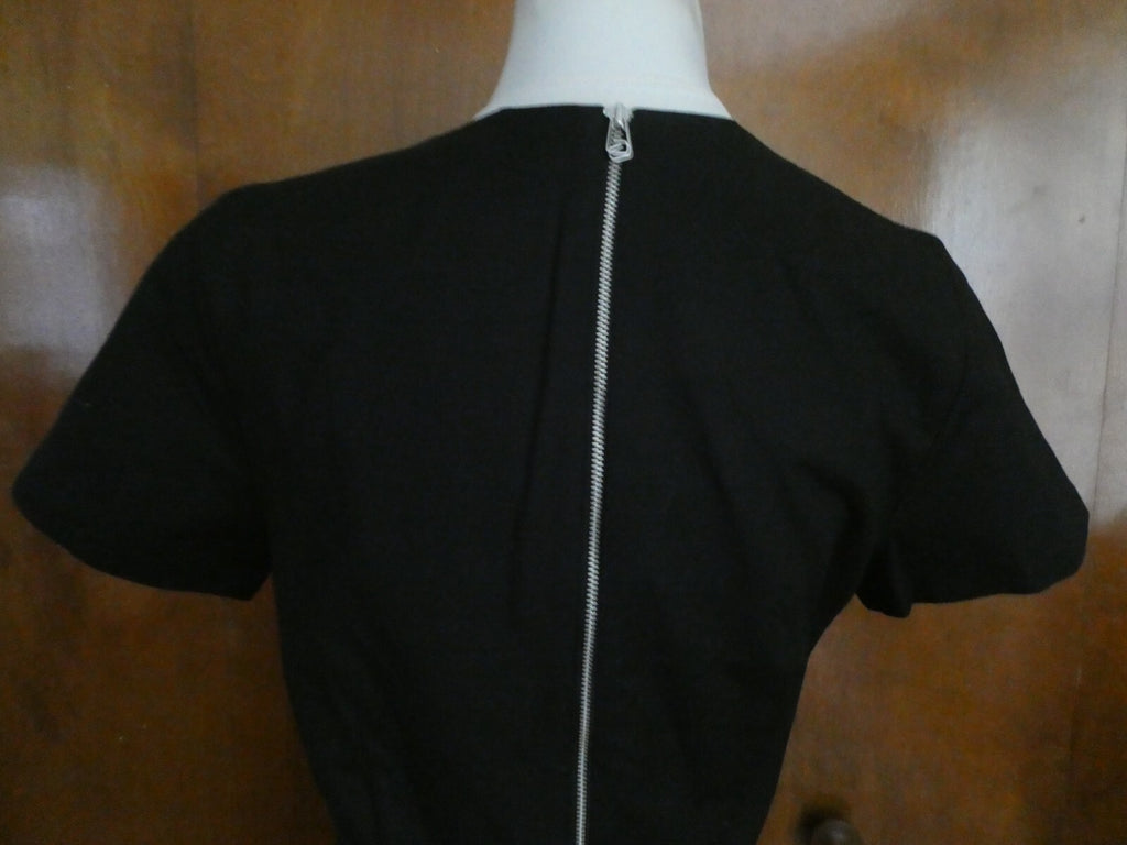 Gap women's black pleated cotton dress size 10