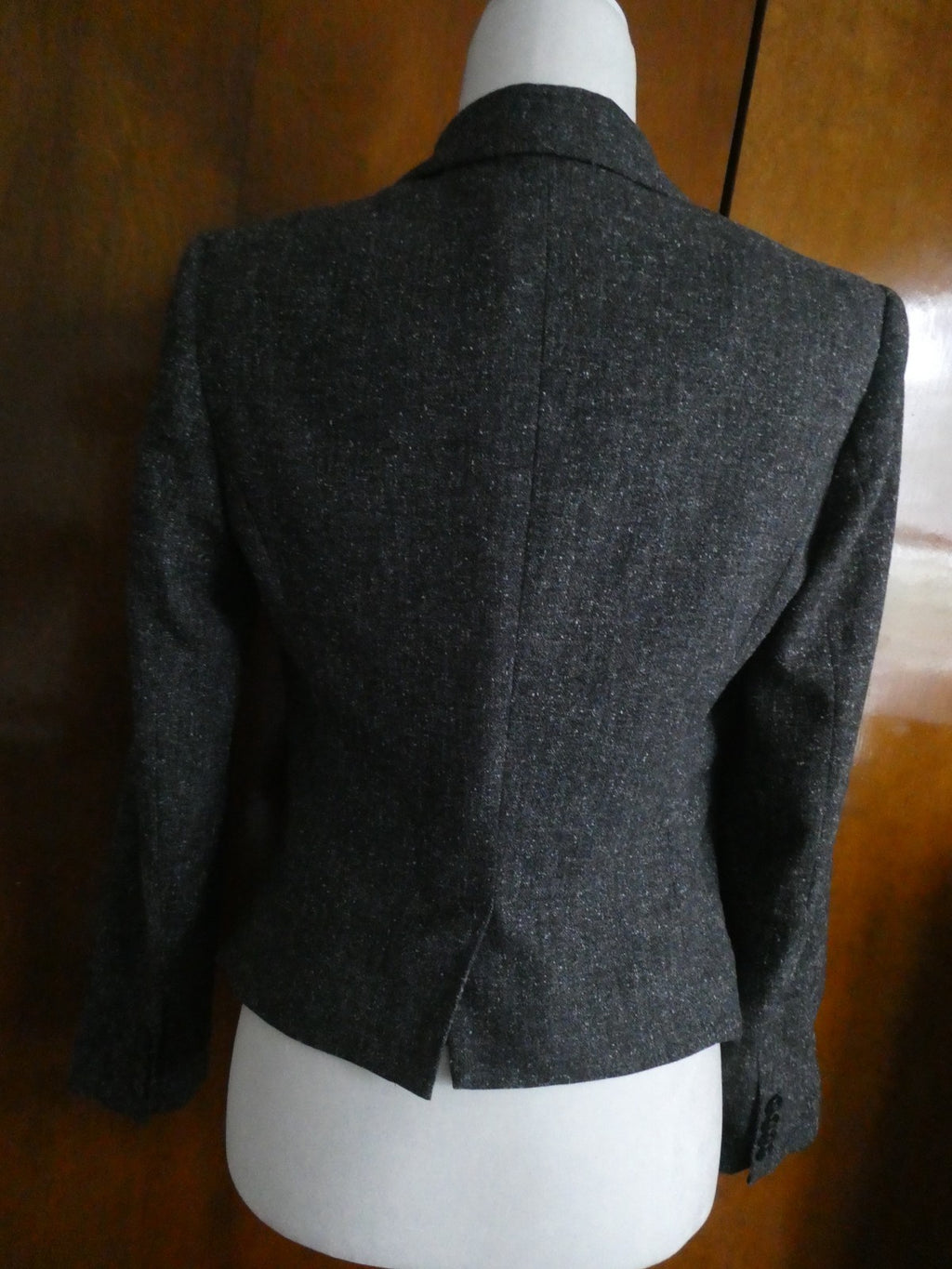French Connection Women's Gray One Button Blazer Jacket Lined Size 4 Career