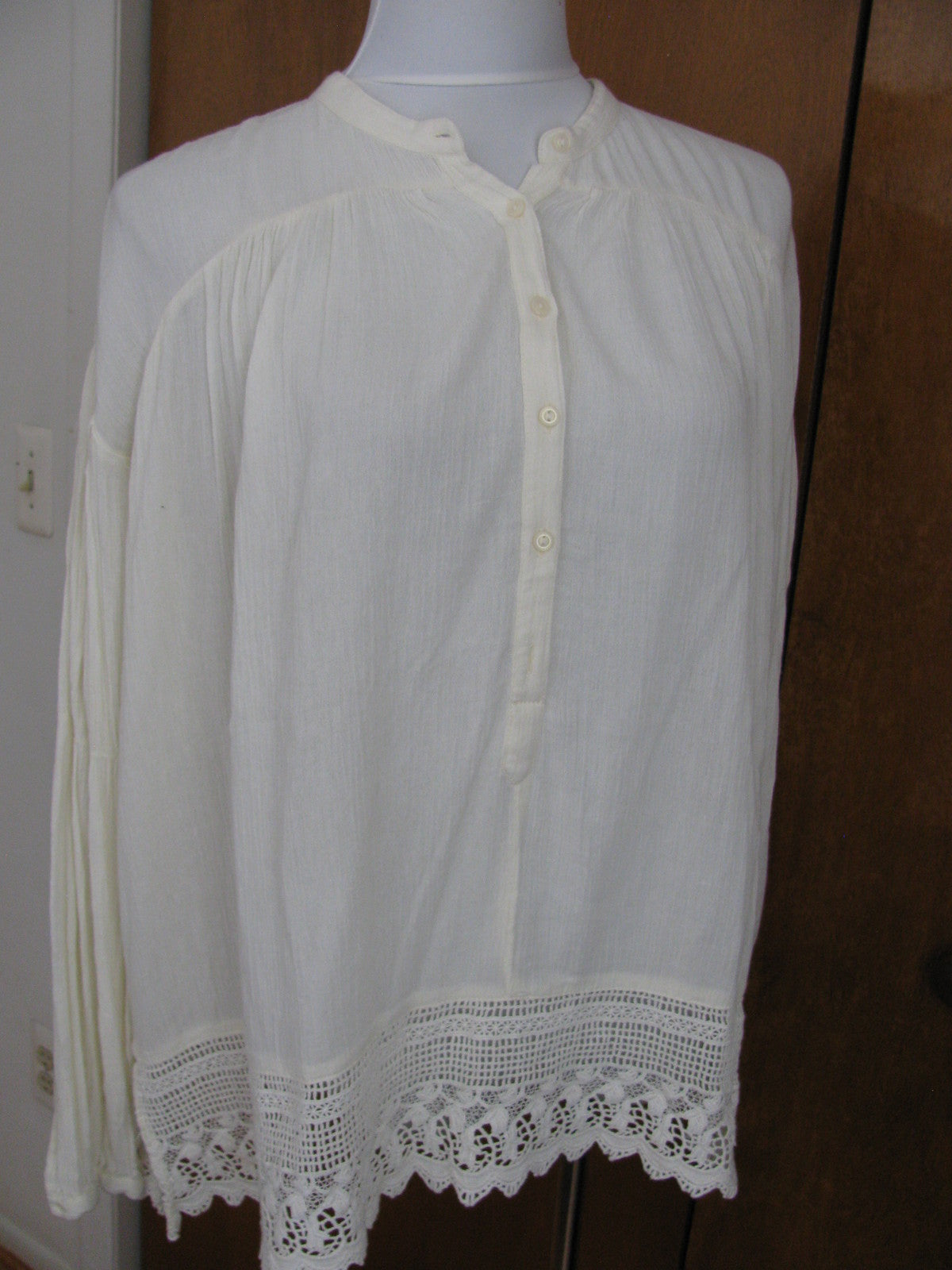 Denim & Supply women's crafted off white top New