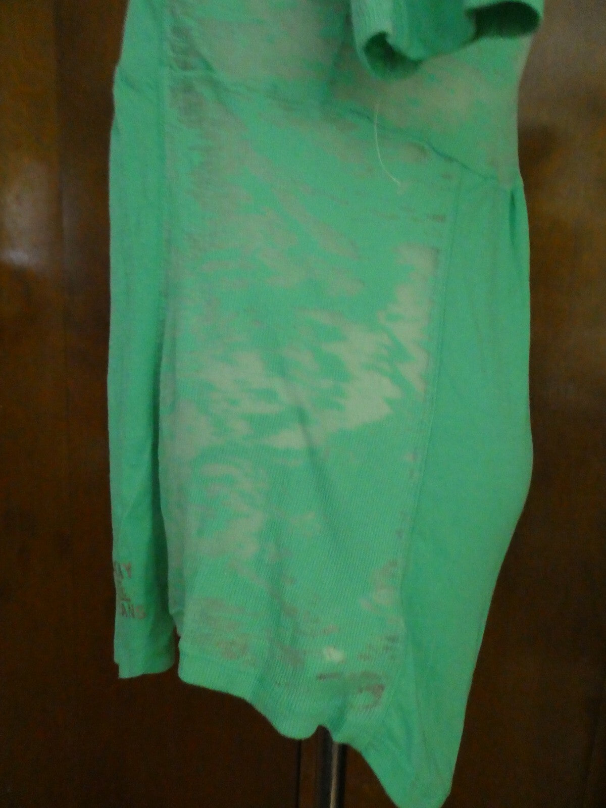 DKNY Jeans petites women's emerald soft tunic top size Large New