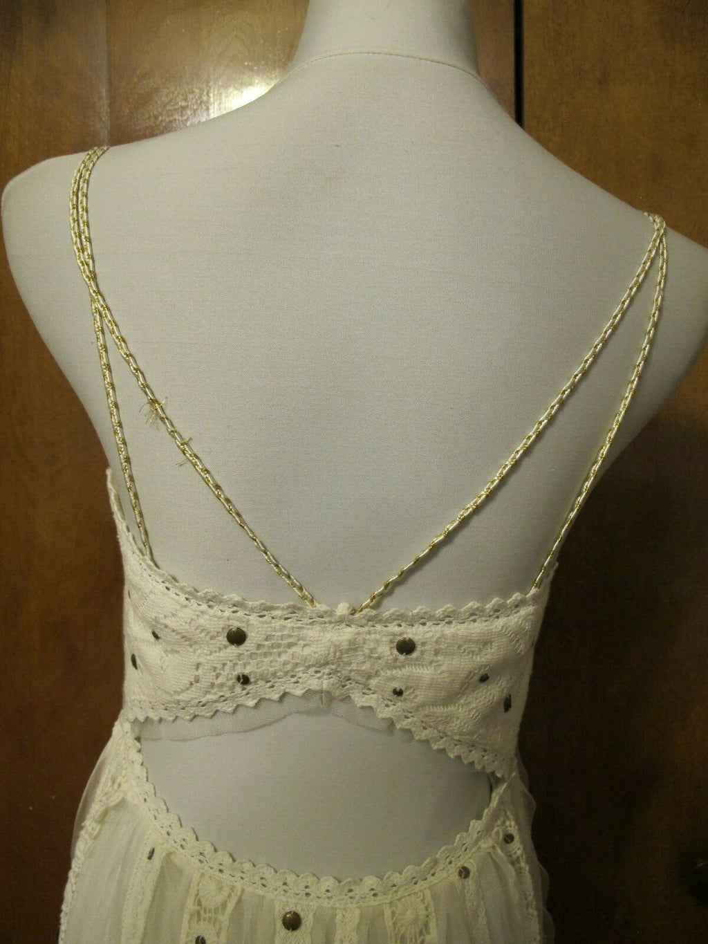 Free People women’s ivory Lace Party Dress New
