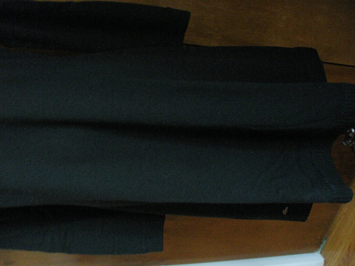 Lacoste women's black turtleneck dress 