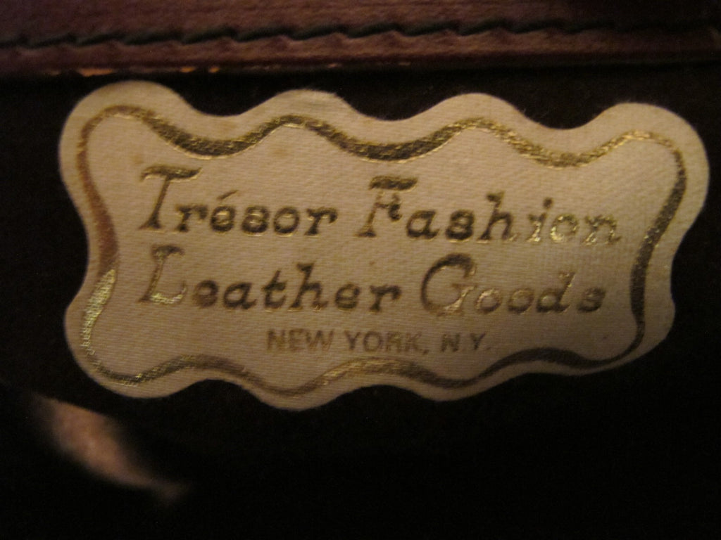 Tresor Fashion Leather Goods Briefcase Handbag New York