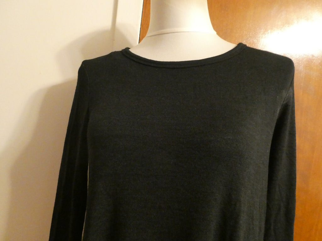 Gap Women's Black Long Sleeves A-Line Dress Size Medium