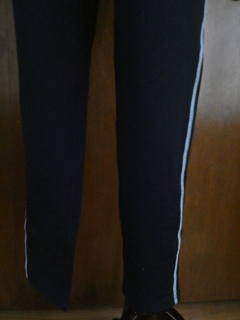 L-RL Lauren Ralph Lauren women's athletica stretch jogger navy size Large