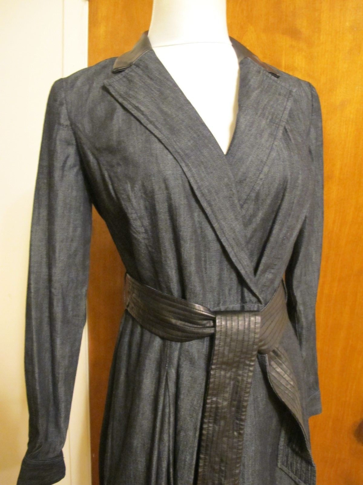 Lauren Ralph Lauren women’s blue denim cotton stylish dress NWT 8P