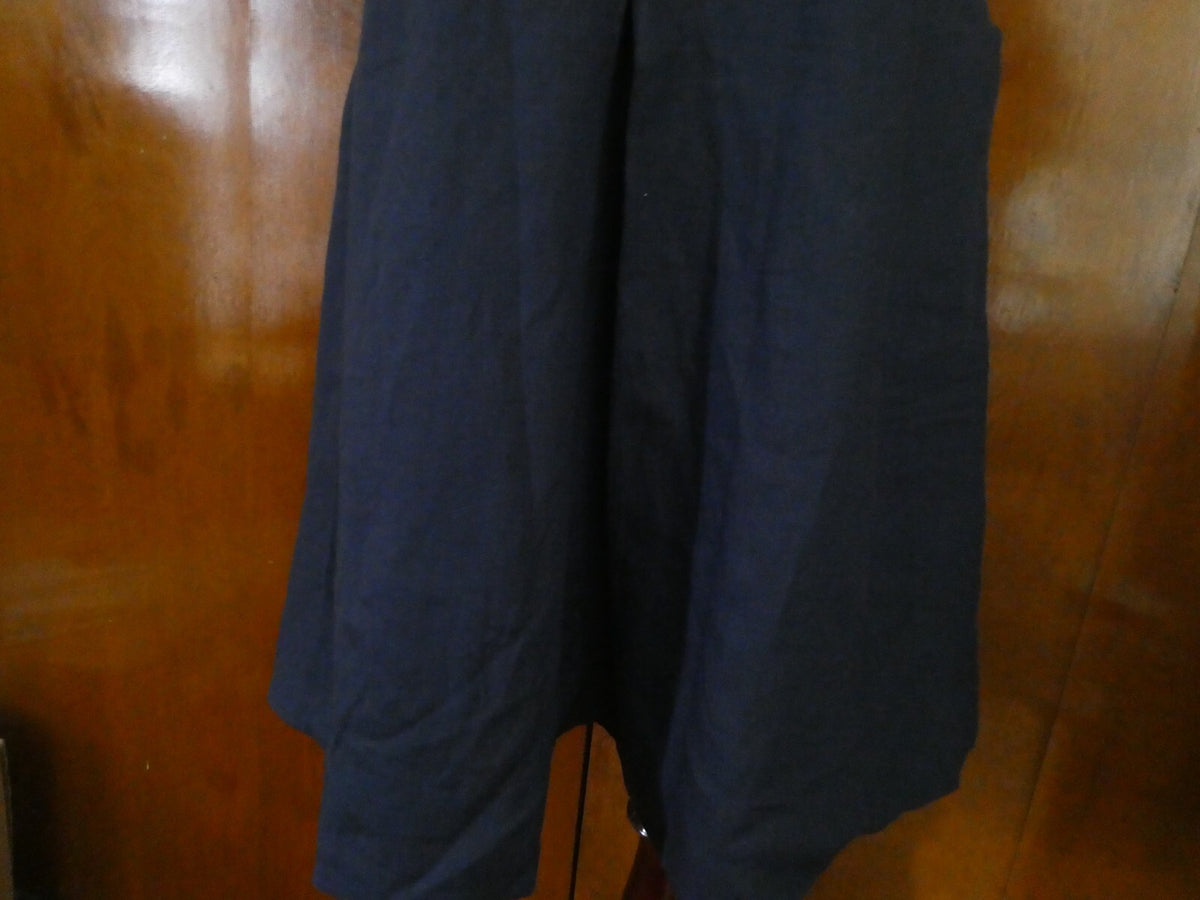 Gap Women's Navy Linen Lined Dress Size 16 fits size 14