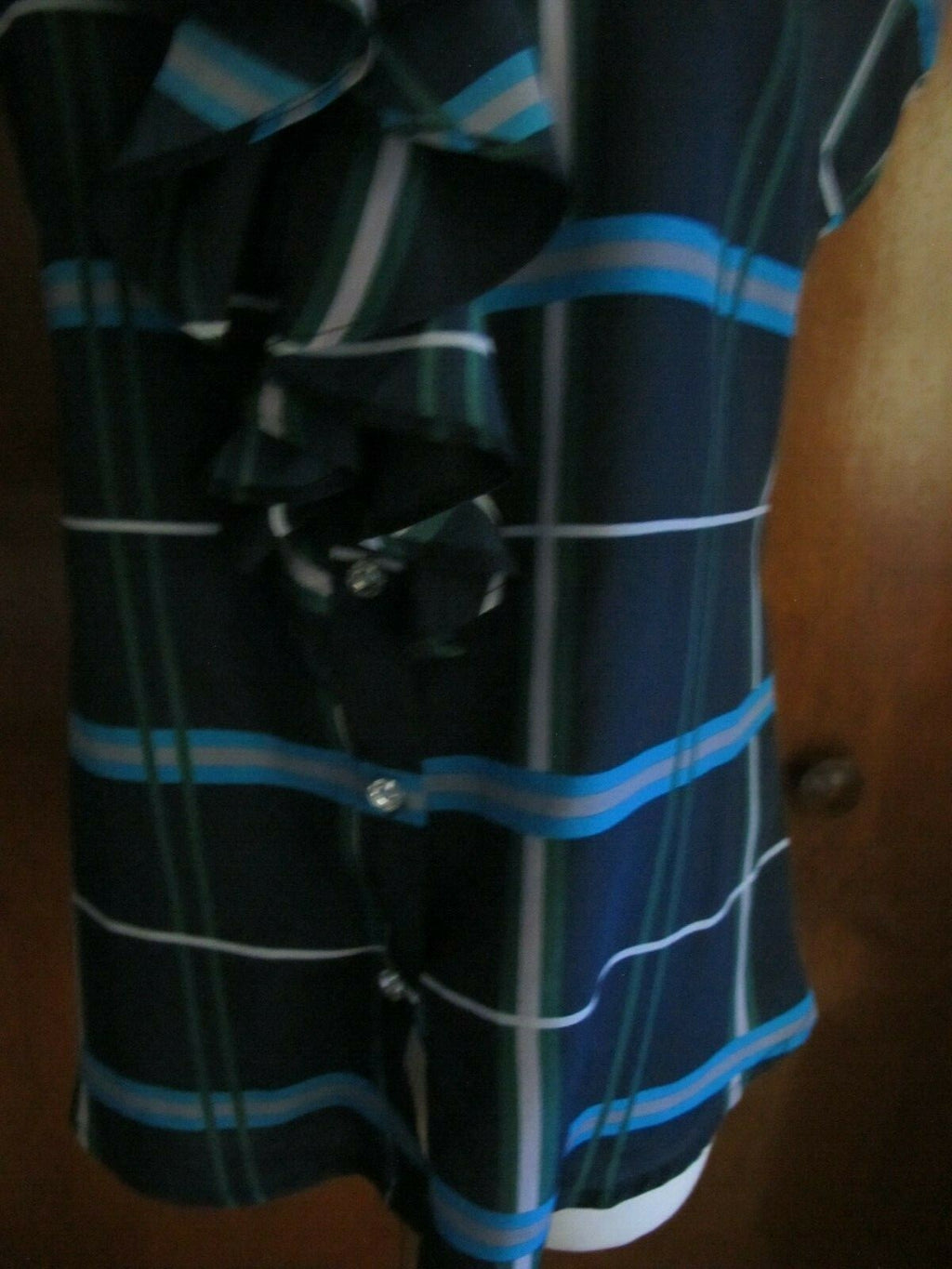 Banana Republic women's navy multi color top size small