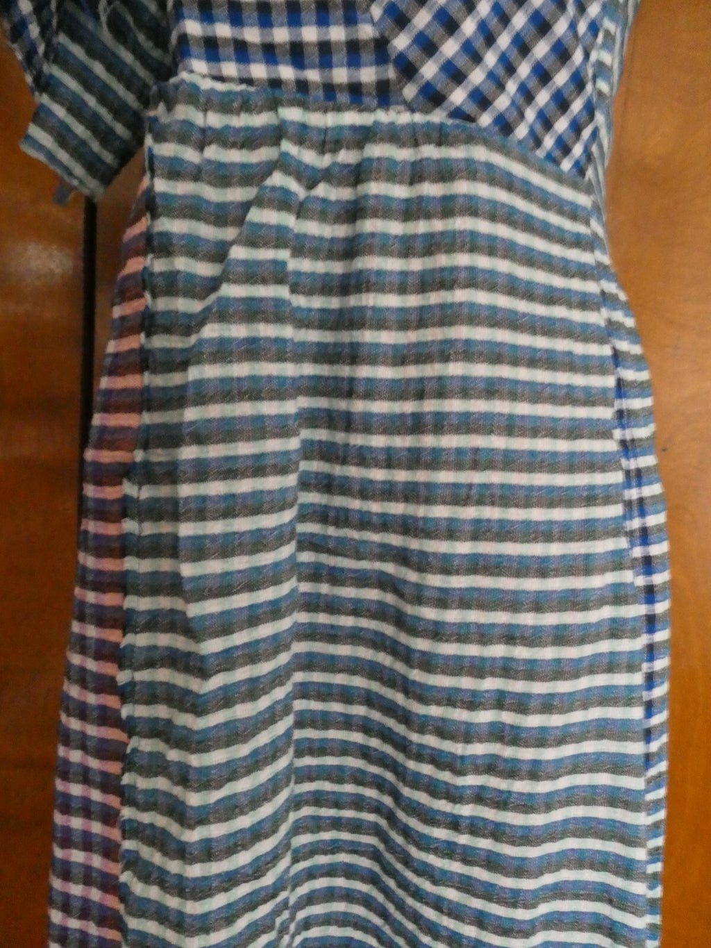 ANTHROPOLOGIE MAEVE Women's Waverly Plaid One Shoulder Full Lined Dress 10,14,16