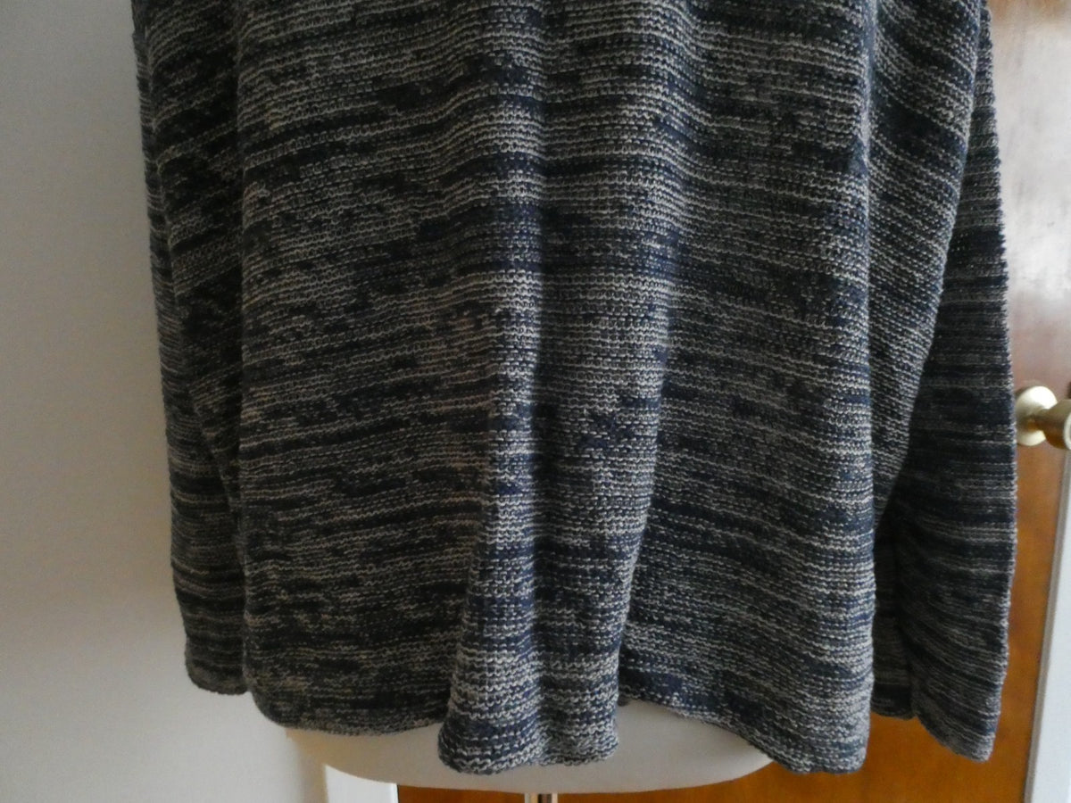 Eileen Fisher Women's Multicolor 100% Lin Organique Open Front Cardigan Medium